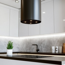 Okap kuchenny Cylindro Isola 39.6 Black Shadow - Zakup u Producenta - Wysyłka 0 zł - Dostawa nawet w 24h