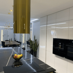 Okap kuchenny Asterio Isola 39.1 Gold - Zakup u Producenta - Wysyłka 0 zł - Dostawa nawet w 24h