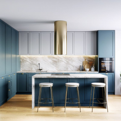 Okap kuchenny Heweno Isola 39.1 Light Gold - Zakup u Producenta - Wysyłka 0 zł - Dostawa nawet w 24h