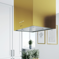 Okap kuchenny Toredo Isola 40.5 Light Gold - Zakup u Producenta - Wysyłka 0 zł - Dostawa nawet w 24h