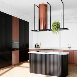 ZESTAW OKAP CYLINDRO ISOLA + PÓŁKA AFRALO - Zakup u Producenta - Wysyłka 0 zł - Dostawa nawet w 24h