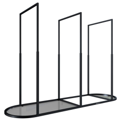 Półka półokrągła AFRALO 170.1 Black - Zakup u Producenta - Wysyłka 0 zł - Dostawa nawet w 24h