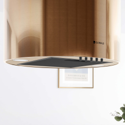 Okap kuchenny Lobelio Isola 39.1 Carmel Gold - Zakup u Producenta - Wysyłka 0 zł - Dostawa nawet w 24h