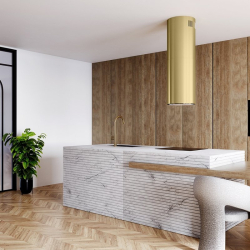 Okap kuchenny Heweno Isola 39.1 Light Gold Mat - Zakup u Producenta - Wysyłka 0 zł - Dostawa nawet w 24h