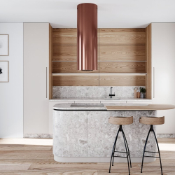 Okap kuchenny Lobelio Isola 39.1 Wine Copper - Zakup u Producenta - Wysyłka 0 zł - Dostawa nawet w 24h