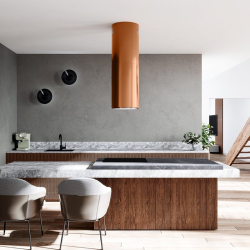 Okap kuchenny Heweno Isola 39.1 Miedz Mat - Zakup u Producenta - Wysyłka 0 zł - Dostawa nawet w 24h