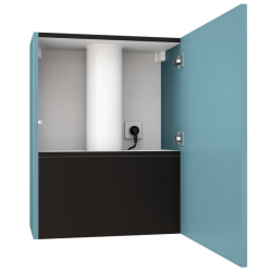 Okap kuchenny Lowio 60.1 BL/Ocean Blue - Zakup u Producenta - Wysyłka 0 zł - Dostawa nawet w 24h