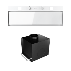 Okap kuchenny Spineiro 90.1 White + Turbina TW 1.2 - Zakup u Producenta - Wysyłka 0 zł - Dostawa nawet w 24h