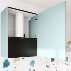 Okap kuchenny Lowio 60.1 BL/Mint - Zakup u Producenta - Wysyłka 0 zł - Dostawa nawet w 24h