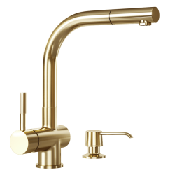 Dozownik Intio Light Gold Mat - Zakup u Producenta - Wysyłka 0 zł - Dostawa nawet w 24h