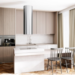 Okap kuchenny LANILIA Newelio Isola 39.1 Inox - Zakup u Producenta - Wysyłka 0 zł - Dostawa nawet w 24h