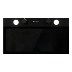 Okap kuchenny Fluxime 60.1 Black + Turbina TW 1.2 - Zakup u Producenta - Wysyłka 0 zł - Dostawa nawet w 24h